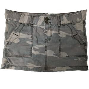 Women's Lucky Brand Camo Mini Skirt Size 12/31